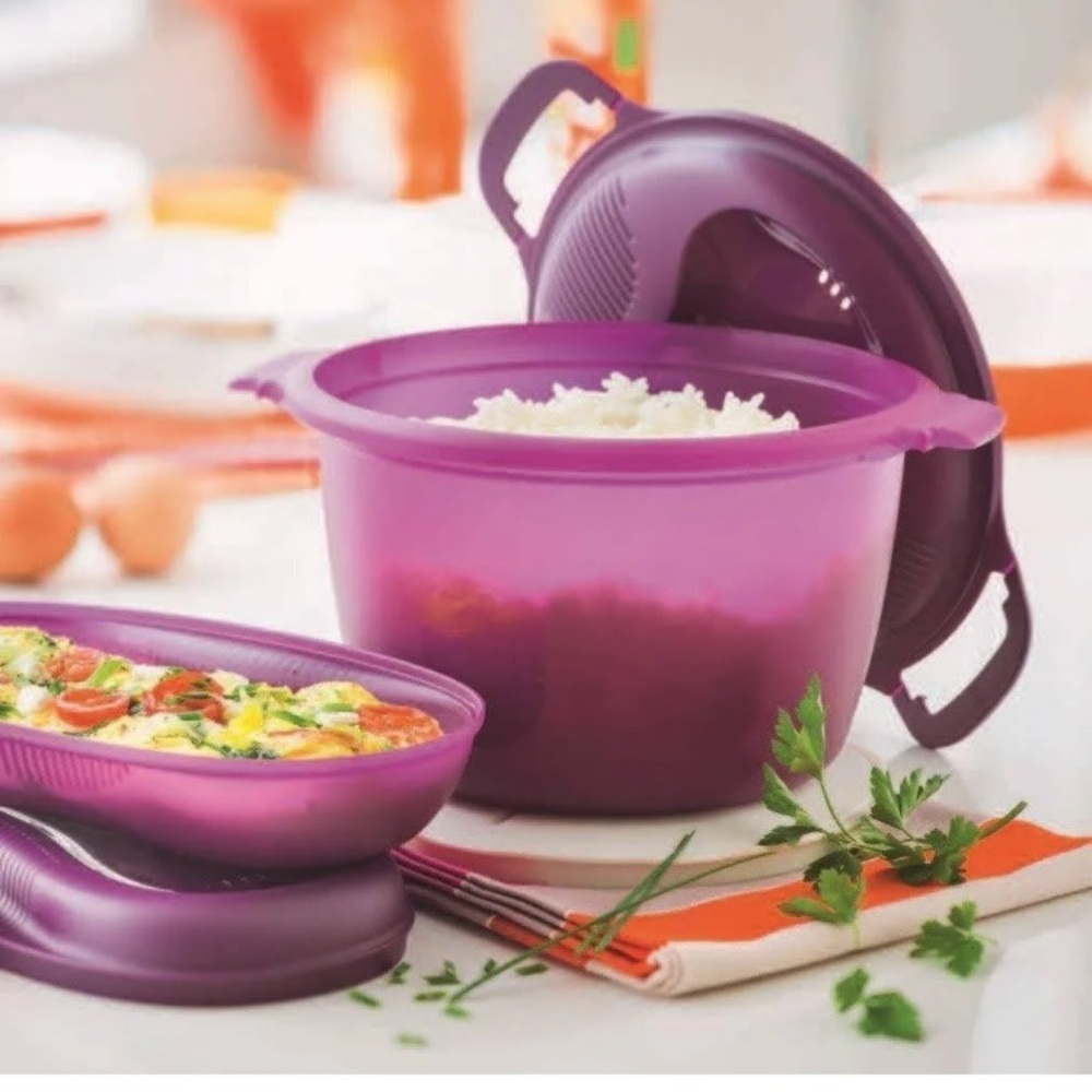 Tupperware microwave rice cooker